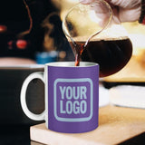 Custom Light Purple Light Blue Mug