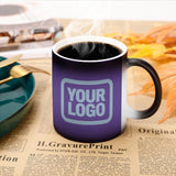 Custom Light Purple Light Blue Magic Mug