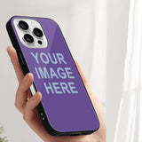 Custom Light Purple Light Blue Phone Case