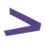 Custom Light Purple Sky Blue Headband
