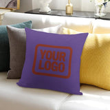 Custom Light Purple Coral Red Pillowcase