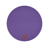 Custom Light Purple Coral Red Round Table Cloth