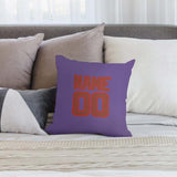 Custom Light Purple Coral Red Pillowcase