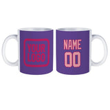 Custom Light Purple Light Pink Mug