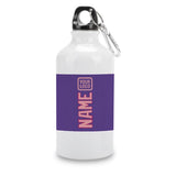 Custom Light Purple Light Pink Sports Bottle