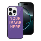Custom Light Purple Light Pink Phone Case