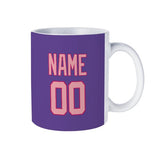 Custom Light Purple Light Pink Mug