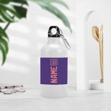 Custom Light Purple Light Pink Sports Bottle