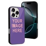 Custom Light Purple Light Pink Phone Case