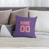 Custom Light Purple Light Pink Pillowcase