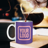 Custom Light Purple Light Pink Mug