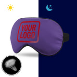 Custom Light Purple Red Sleep Mask