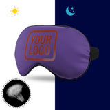 Custom Light Purple Coral Red Sleep Mask