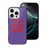 Custom Light Purple Orange Red Phone Case