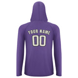 Custom Light Purple Cream UV-Hoodie