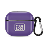 Custom Light Purple Cream AirPods Case (3rd Generation)