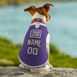 Custom Light Purple Cream Pet Vest