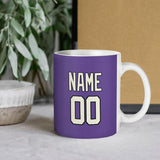 Custom Light Purple Cream Mug