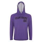 Custom Light Purple Purple UV-Hoodie