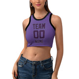 Custom Light Purple Purple Sleeveless Tank Top
