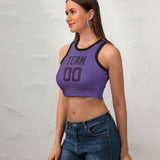 Custom Light Purple Purple Sleeveless Tank Top