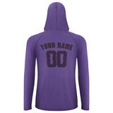 Custom Light Purple Purple UV-Hoodie