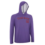 Custom Light Purple Pink UV-Hoodie