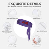 Custom Light Purple Red Headband