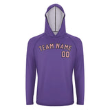 Custom Light Purple Light Pink UV-Hoodie