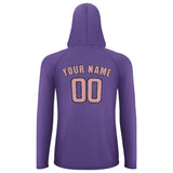 Custom Light Purple Light Pink UV-Hoodie