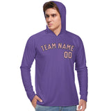 Custom Light Purple Light Pink UV-Hoodie