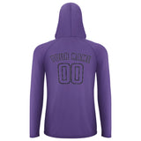 Custom Light Purple Light Purple UV-Hoodie