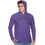 Custom Light Purple Light Purple UV-Hoodie