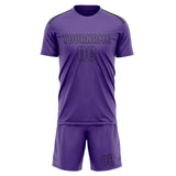 Custom Light Purple Light Purple Soccer Jersey