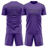 Custom Light Purple Light Purple Soccer Jersey