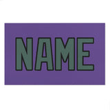 Custom Light Purple Blue Green Beach Towel