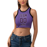 Custom Light Purple Purple Sleeveless Tank Top