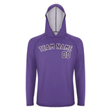 Custom Light Purple Purple UV-Hoodie