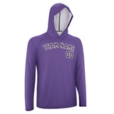 Custom Light Purple Purple UV-Hoodie
