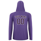 Custom Light Purple Purple UV-Hoodie