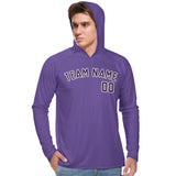 Custom Light Purple Purple UV-Hoodie