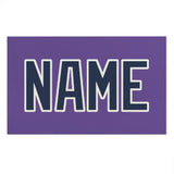 Custom Light Purple Blue Beach Towel