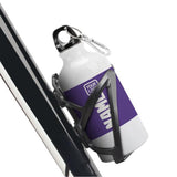 Custom Light Purple White Sports Bottle