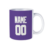 Custom Light Purple White Mug