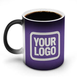 Custom Light Purple White Magic Mug