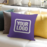 Custom Light Purple White Pillowcase
