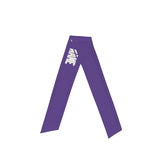 Custom Light Purple White Headband