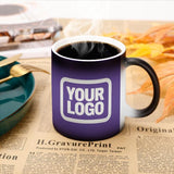 Custom Light Purple White Magic Mug