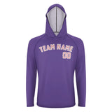 Custom Light Purple Light Pink UV-Hoodie