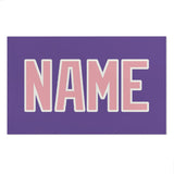 Custom Light Purple Light Pink Beach Towel
